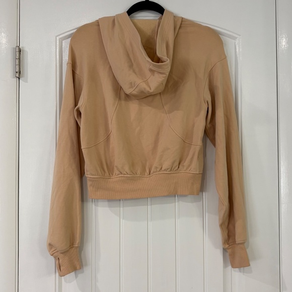 Lululemon Catch a Breath Zip Hoodie Ivory Peach - Picture 6 of 10